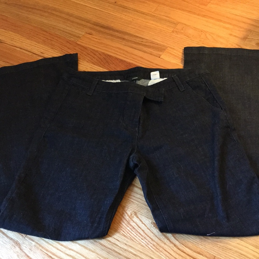 J. Crew Wide Leg Jeans